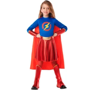 DISFRAZ DE SUPERHEROÍNA PARA NIÑA