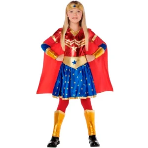 DISFRAZ DE SUPERHEROÍNA ESTRELLA PARA NIÑA