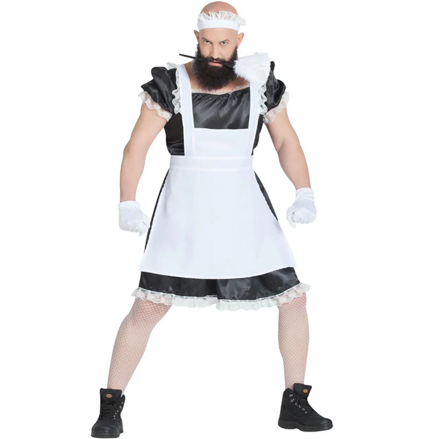 DISFRAZ DE CRIADA SEXY PARA HOMBRE