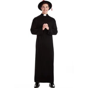 DISFRAZ DE CURA PARA HOMBRE