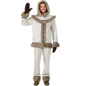 DISFRAZ DE ESQUIMAL PARA HOMBRE