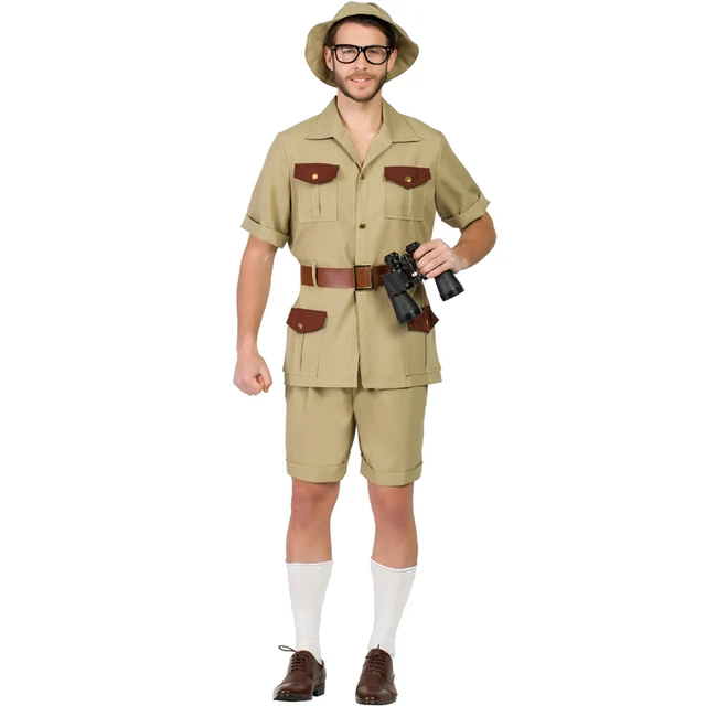 DISFRAZ DE EXPLORADOR PARA HOMBRE