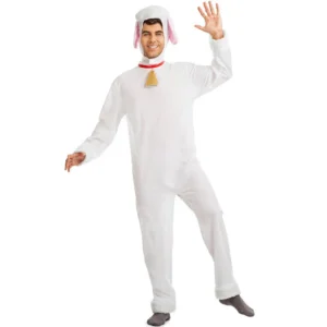 DISFRAZ DE OVEJQA BLANCA PARA HOMBRE