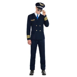DISFRAZ DE PILOTO DE AVIÓN PARA HOMBRE
