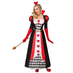 DISFRAZ DE REINA DE CORAZONES PARA MUJER