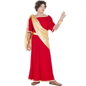 DISFRAZ DE ROMANO ROJO PARA HOMBRE