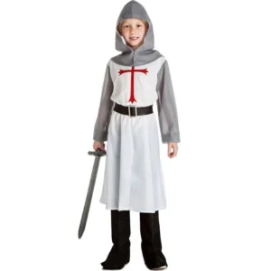 DISFRAZ DE SOLDADO MEDIEVAL PARA NIÑO