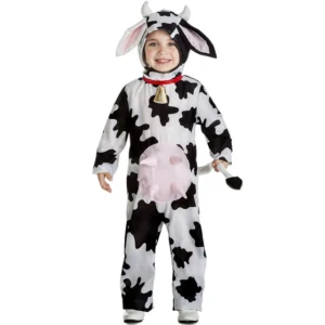 DISFRAZ DE VACA LECHERA INFANTIL