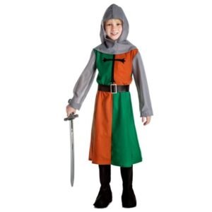 DISFRAZ DE CABALLERO MEDIEVAL PARA NIÑO